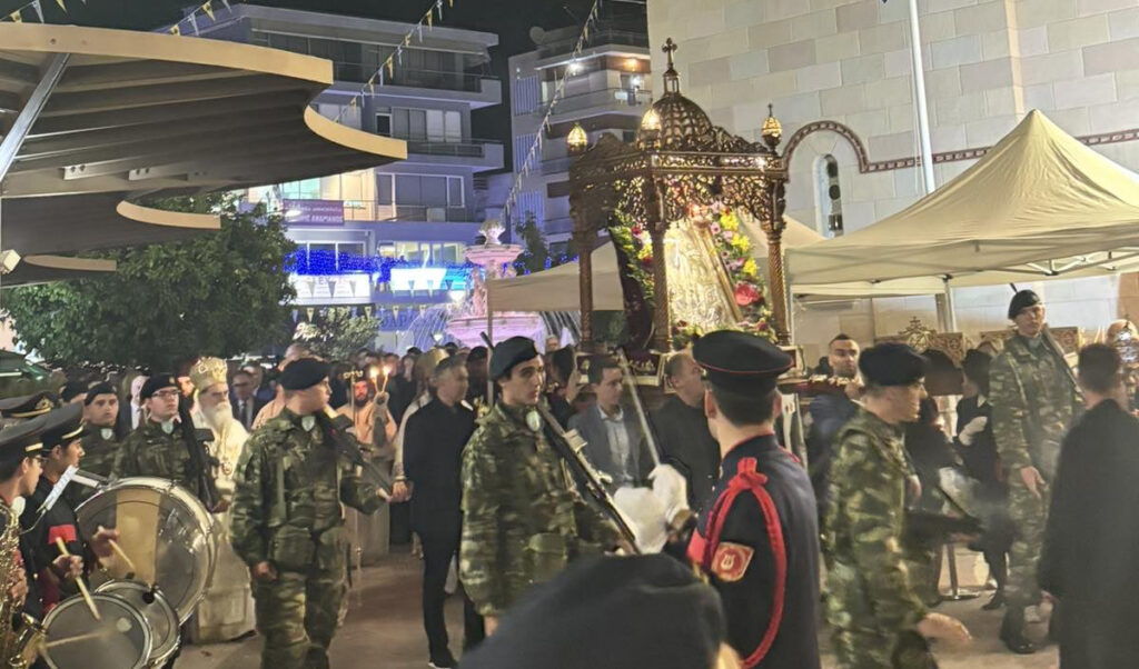 Λιτάνευση εικόνας Άγιος Πέτρος Άργος