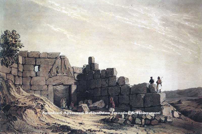 théodore du moncel, Μυκήνες, 1843.