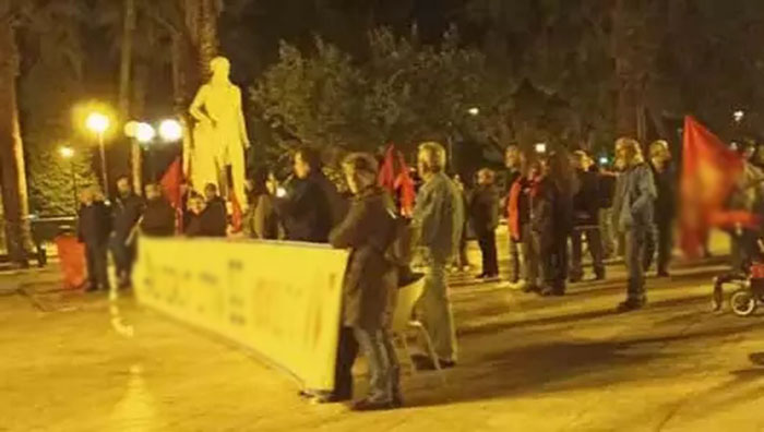 Συλλαλητήριο του ΚΚΕ στο Ναύπλιο: «Έξω η Ελλάδα από τον πόλεμο»