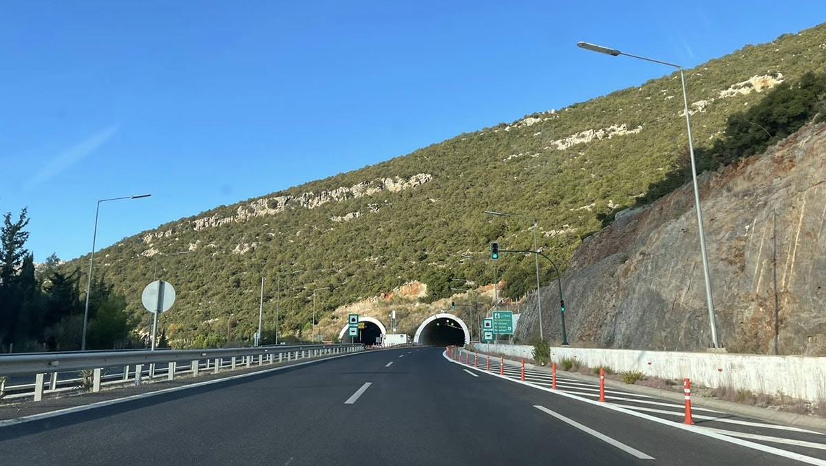 Μορέας: Εκτός λειτουργίας η σήραγγα Νεοχωρίου από 5 έως 9 Μαΐου