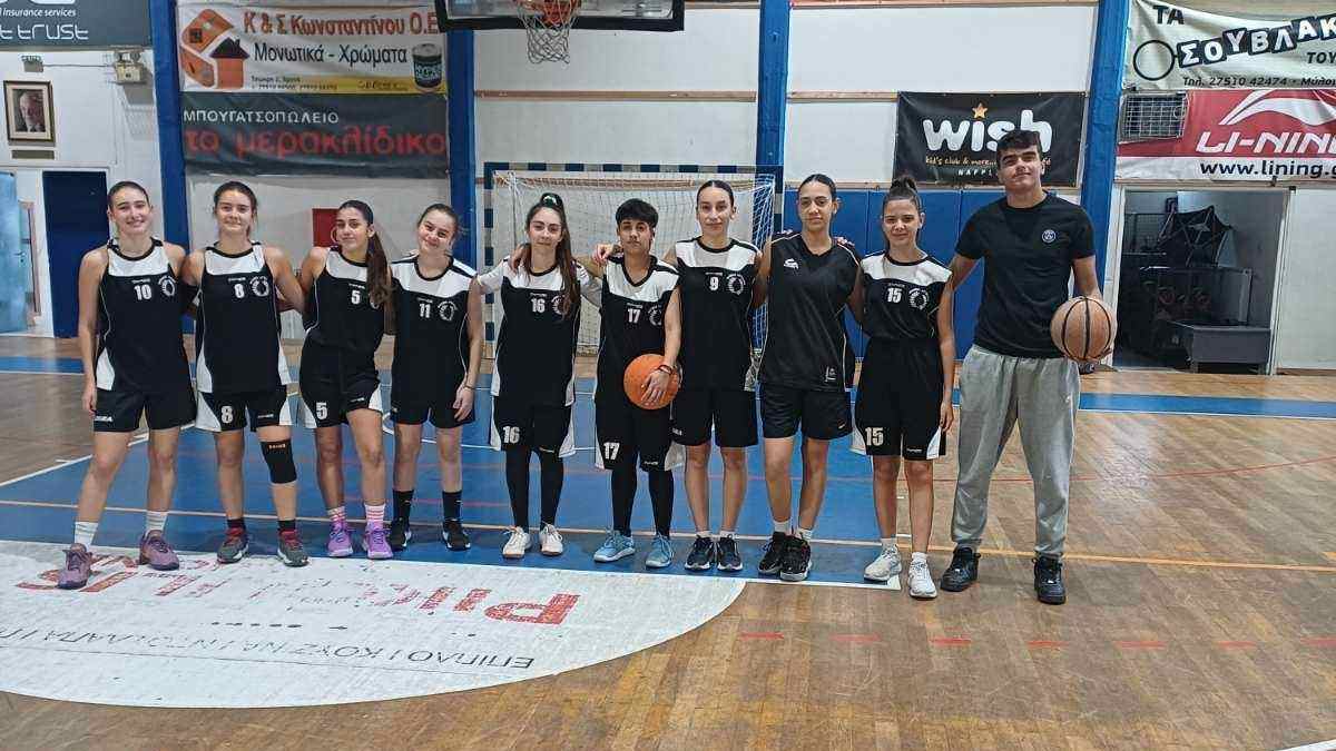 Πρωταθλήτρια Αργολίδας η Ομάδα Μπάσκετ του 1ου Λυκείου Ναυπλίου
