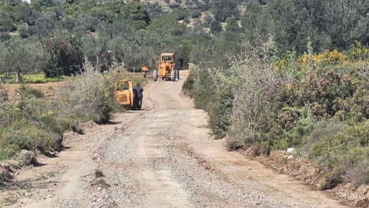 Δήμος Ερμιονίδας: Συνεχίζεται το έργο Βελτίωσης της Αγροτικής Οδοποιίας