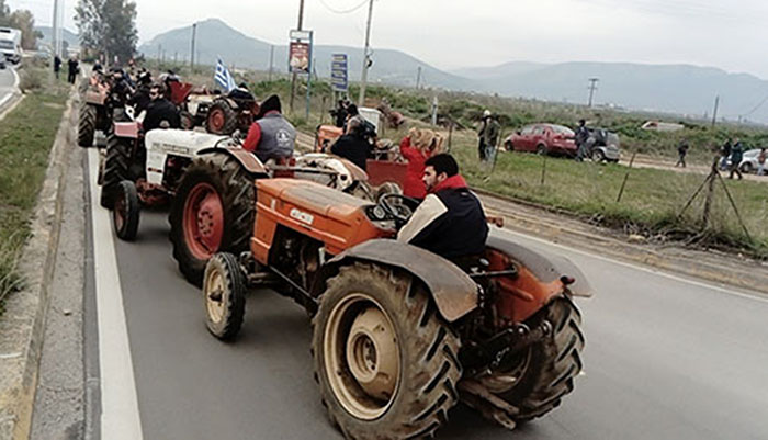 Αργολίδα: Αγροτικά μπλόκα από Δευτέρα σε κομβικά σημεία