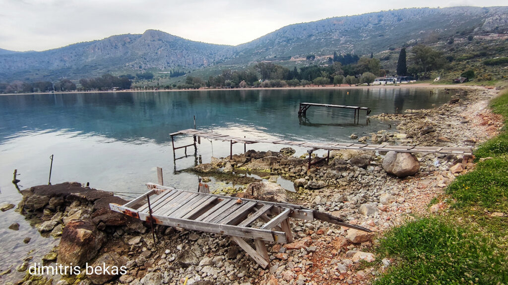 Άμπωτη στην Καραθώνα Ναυπλίου