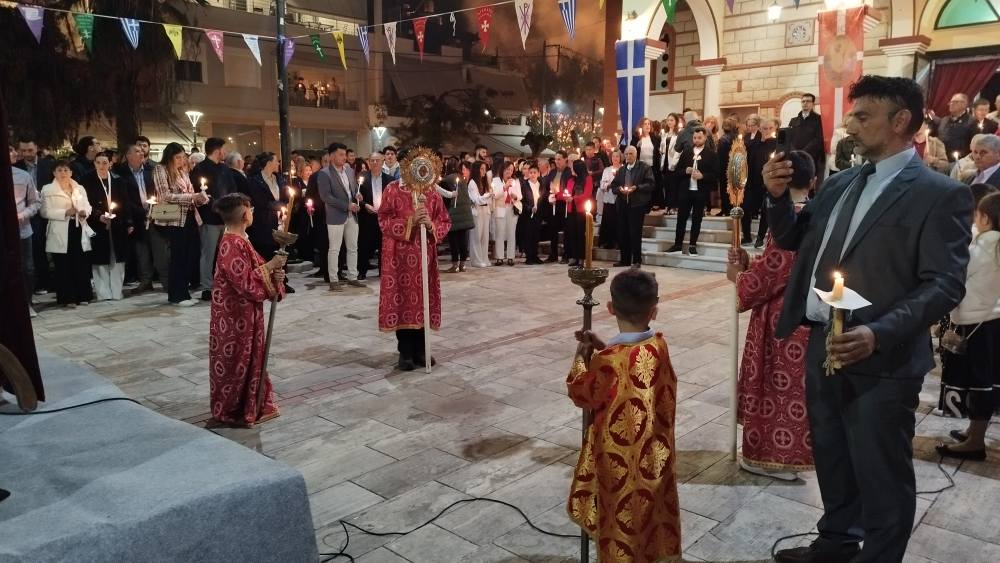 Ανάσταση Ιερός Ναός Αγίων Κωνσταντίνου και Ελένης στο Ναύπλιο Πάσχα 2025
