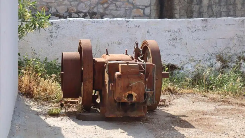 Ντιζελομηχανή στα Ίρια
