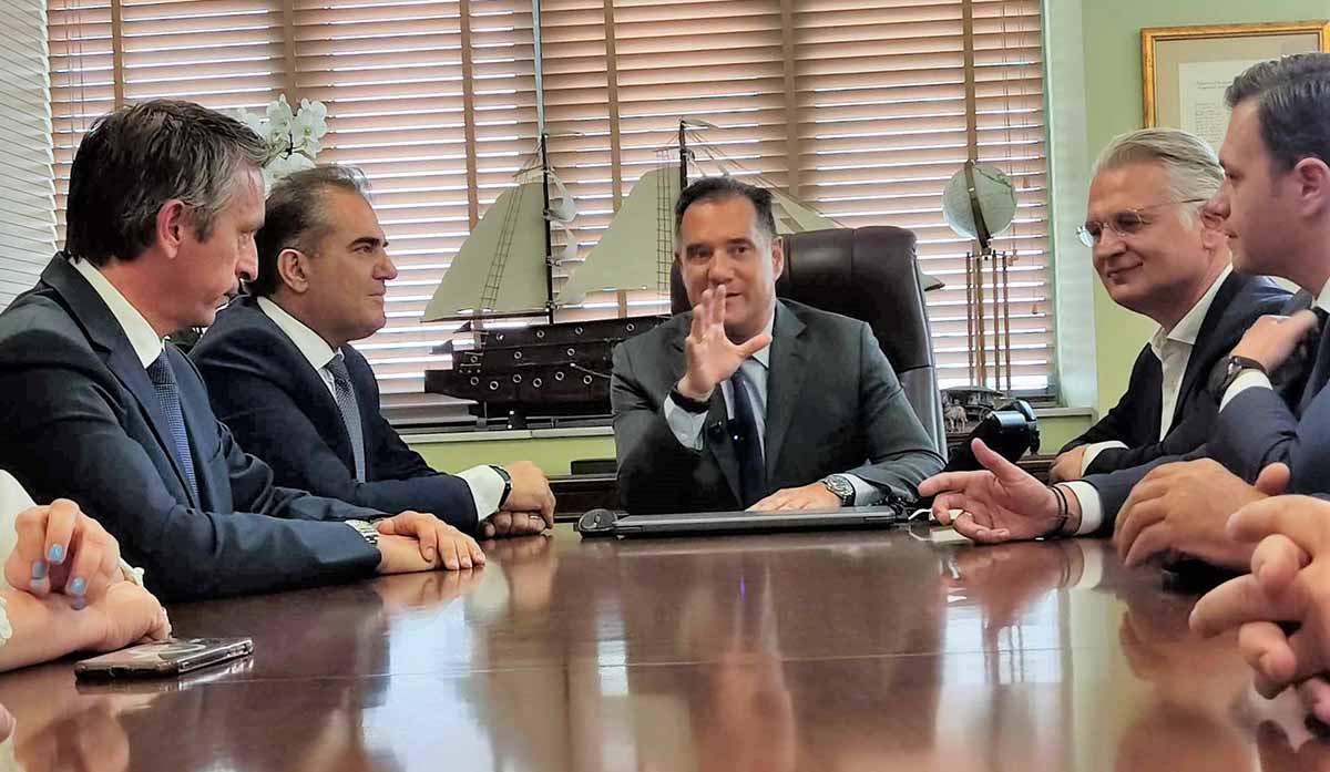 Καλαμάτα: Ο Άδωνις Γεωργιάδης στον Βασιλόπουλο