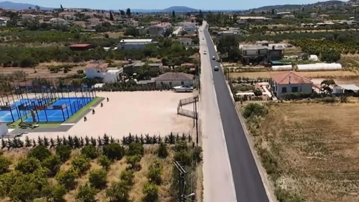 Έτοιμος ο δρόμος Αγία Ελεούσα-Λευκάκια