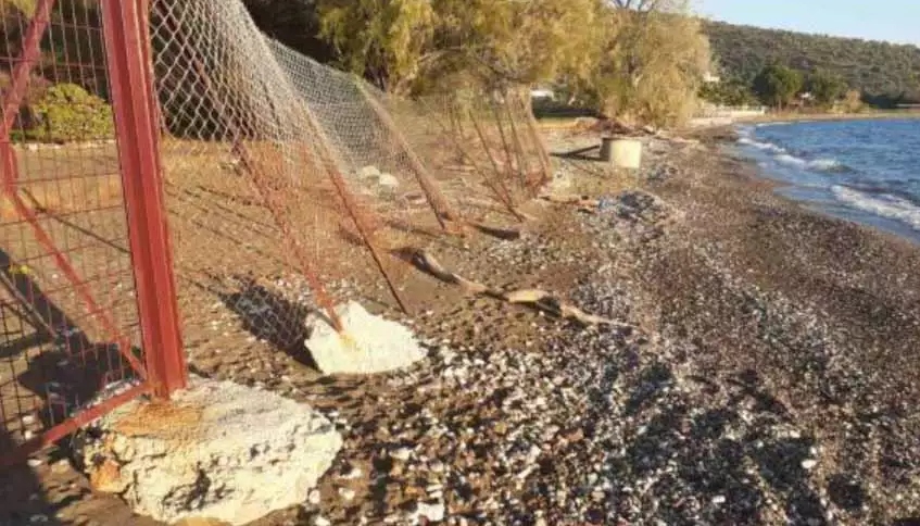 Σώζεται η ακτογραμμή στην Πετροθάλασσα Ερμιονίδας