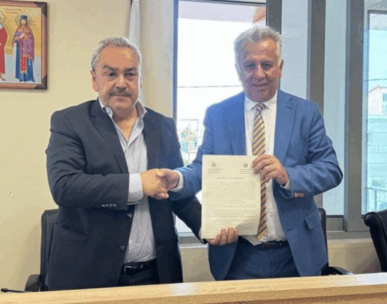 Υπογραφή Πρωτοκόλλου Αδελφοποίησης μεταξύ του Δήμου Ερμιονίδας και του Δήμου Πηνειού