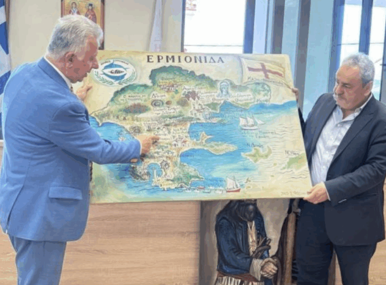 Υπογραφή Πρωτοκόλλου Αδελφοποίησης μεταξύ του Δήμου Ερμιονίδας και του Δήμου Πηνειού