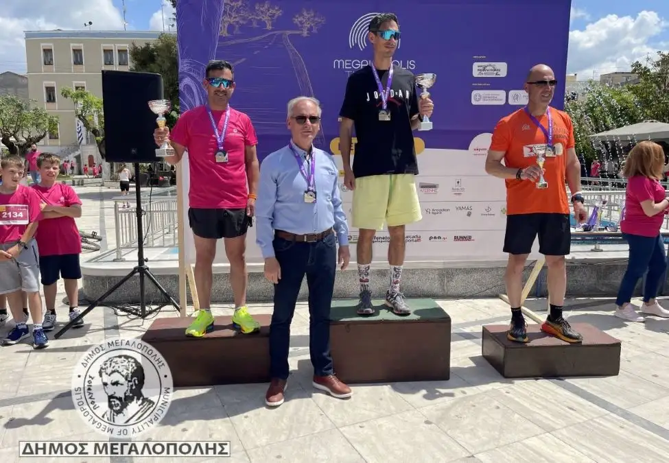 Δήμος Μεγαλόπολης Megalopolis Theater Run 2025 - enduro βόλτα