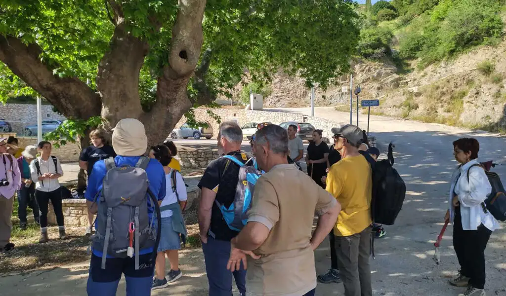 Πεζοπορία διαμαρτυρίας στο Μπαχριάμι Βρουστίου κατά των ανεμογεννητριών