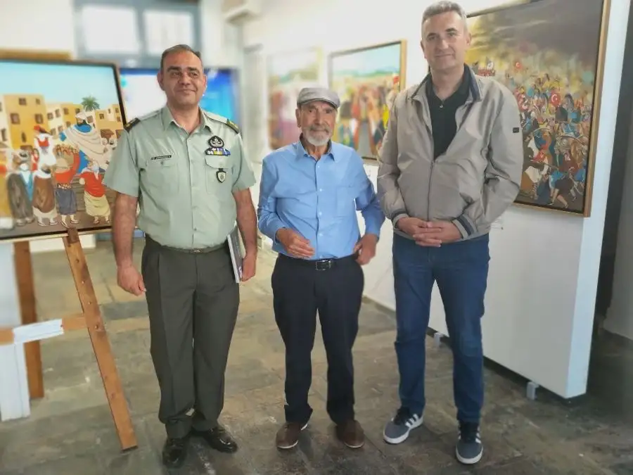 ekthesi nonta rentzi nafplio - Εγκαίνια έκθεσης του λαϊκού ζωγράφου Νώντα Ρεντζή στο Πολεμικό Μουσείο Ναυπλίου
