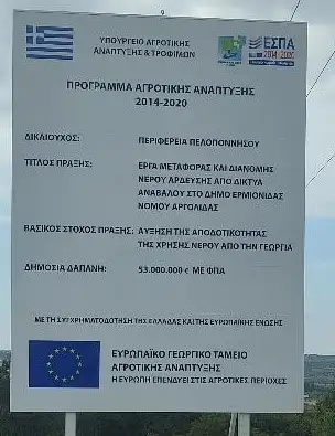ενημερωτική πινακίδα
