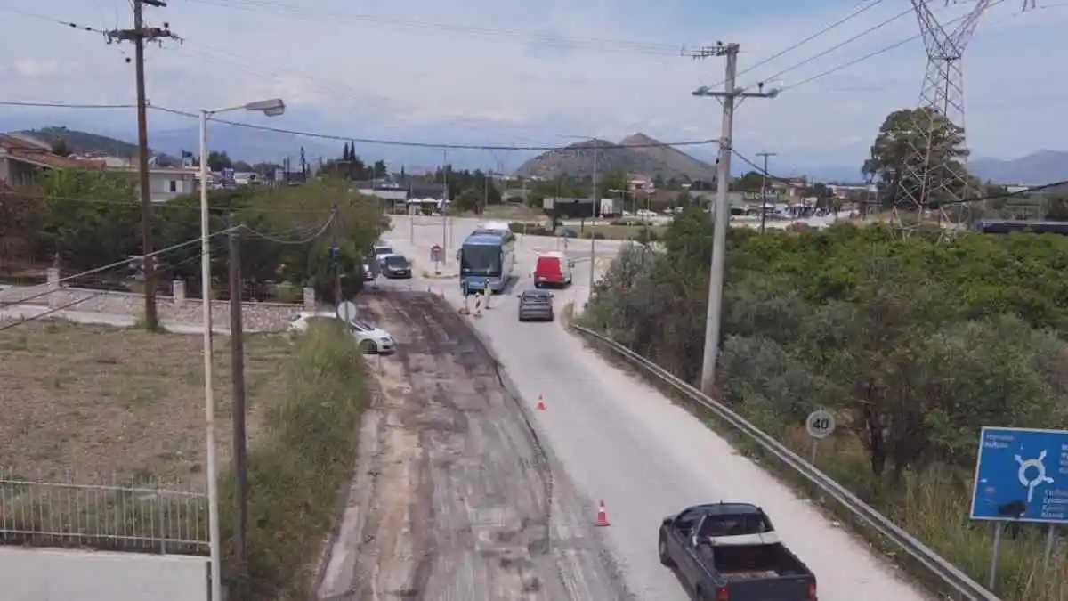 Αργολίδα: Ξεκίνησαν οι εργασίες αποκατάστασης στην Επαρχιακή Οδό Αγίας Ελεούσας – Λευκακίων