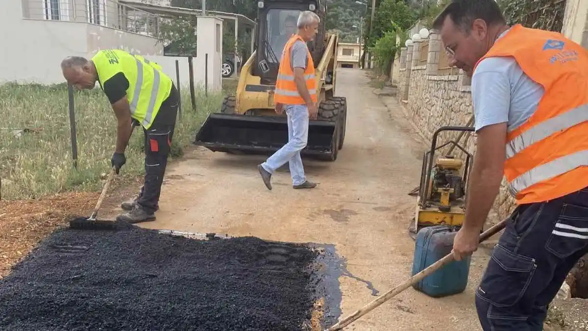Αργολίδα: Εργασίες οδοποιίας στο Κιβέρι