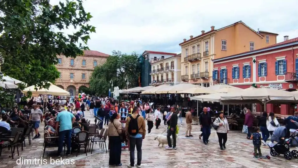 Πρωτομαγιά Ναύπλιο πλατεία Συντάγματος