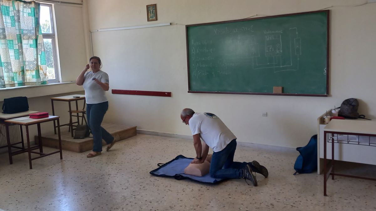 Με επιτυχία το δωρεάν Workshop Πρώτων Βοηθειών στη ΣΑΕΚ ΔΥΠΑ Αργολίδας