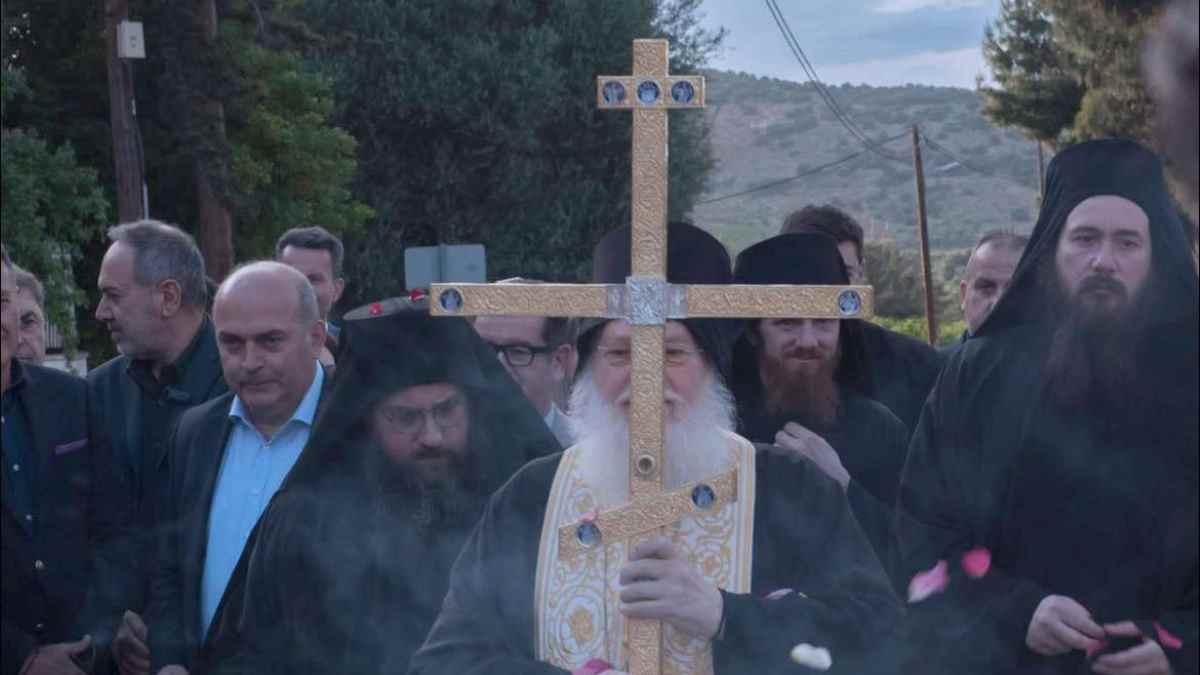 Ο Σταυρός του Μεγάλου Κωνσταντίνου μετά Τιμίου Ξύλου στο Κιβέρι