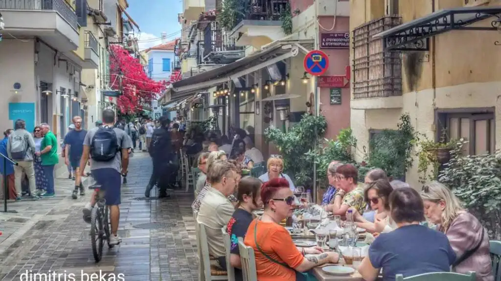Τουρίστες στο Ναύπλιο