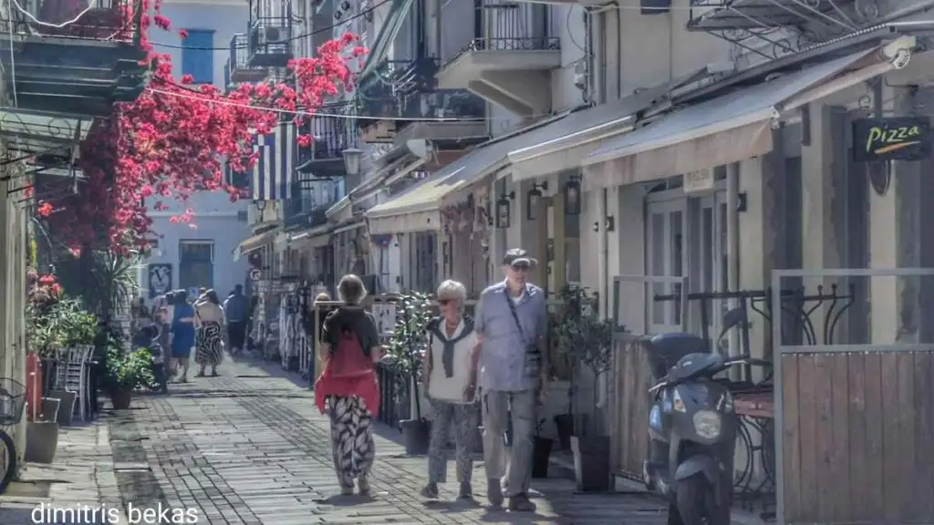Τουρίστες στο Ναύπλιο