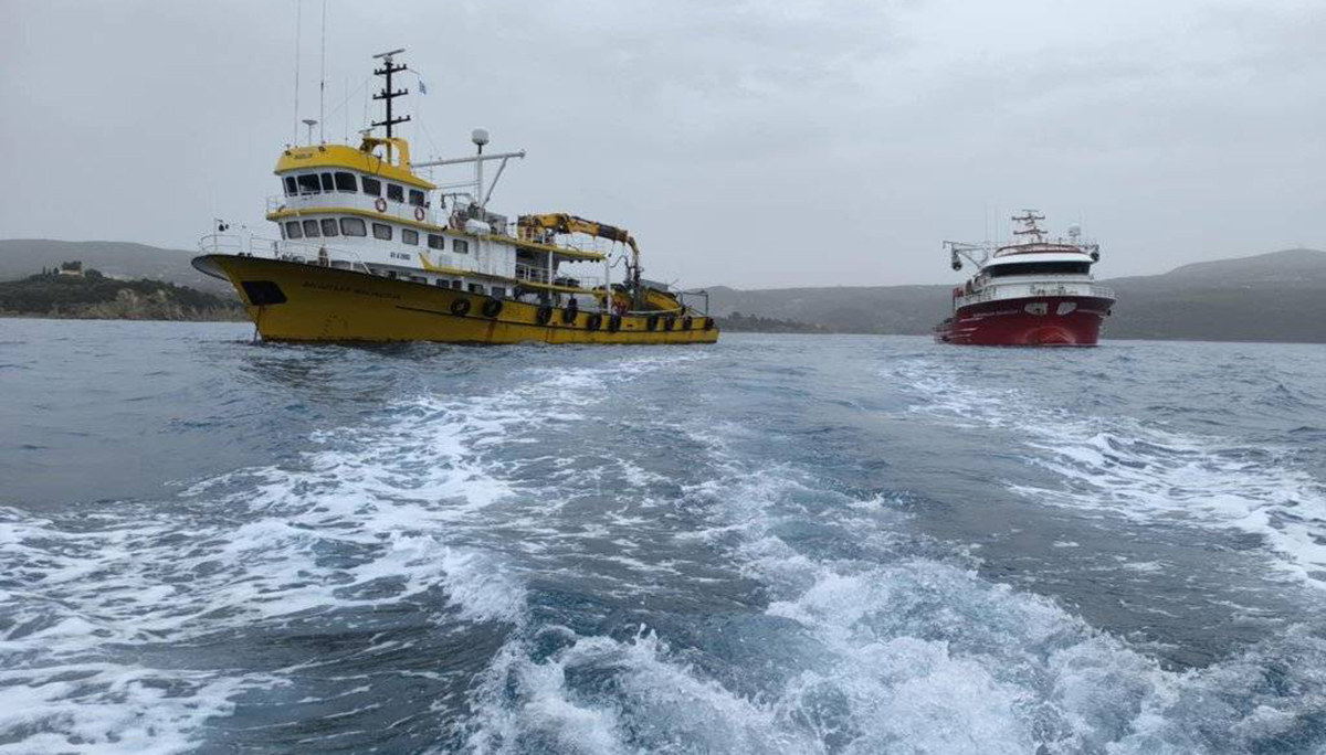 Άνεμοι «έσπρωξαν» τουρκικά αλιευτικά στη Φοινικούντα