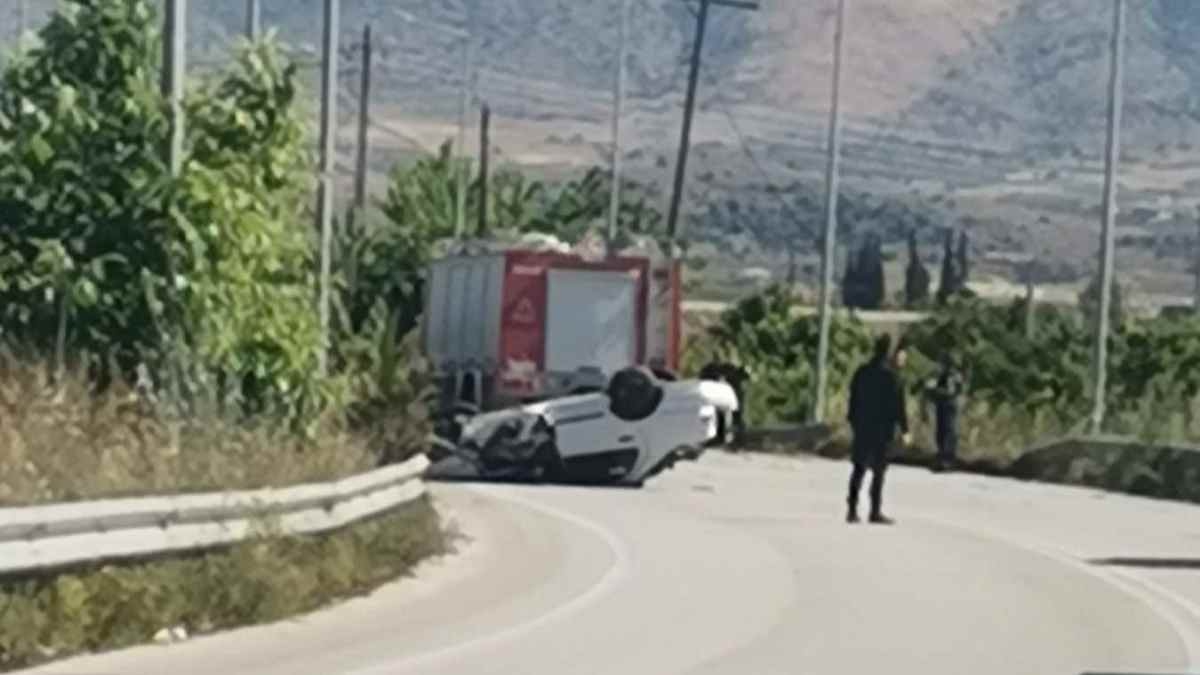 Τροχαίο ατύχημα στην Ε.Ο. Ναυπλίου – Μυκηνών