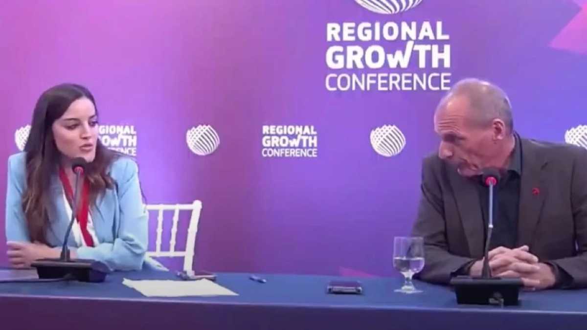 Χαμός μεταξύ Βαρουφάκη και δημοσιογράφου: «Είστε γελοία, κυρία μου»