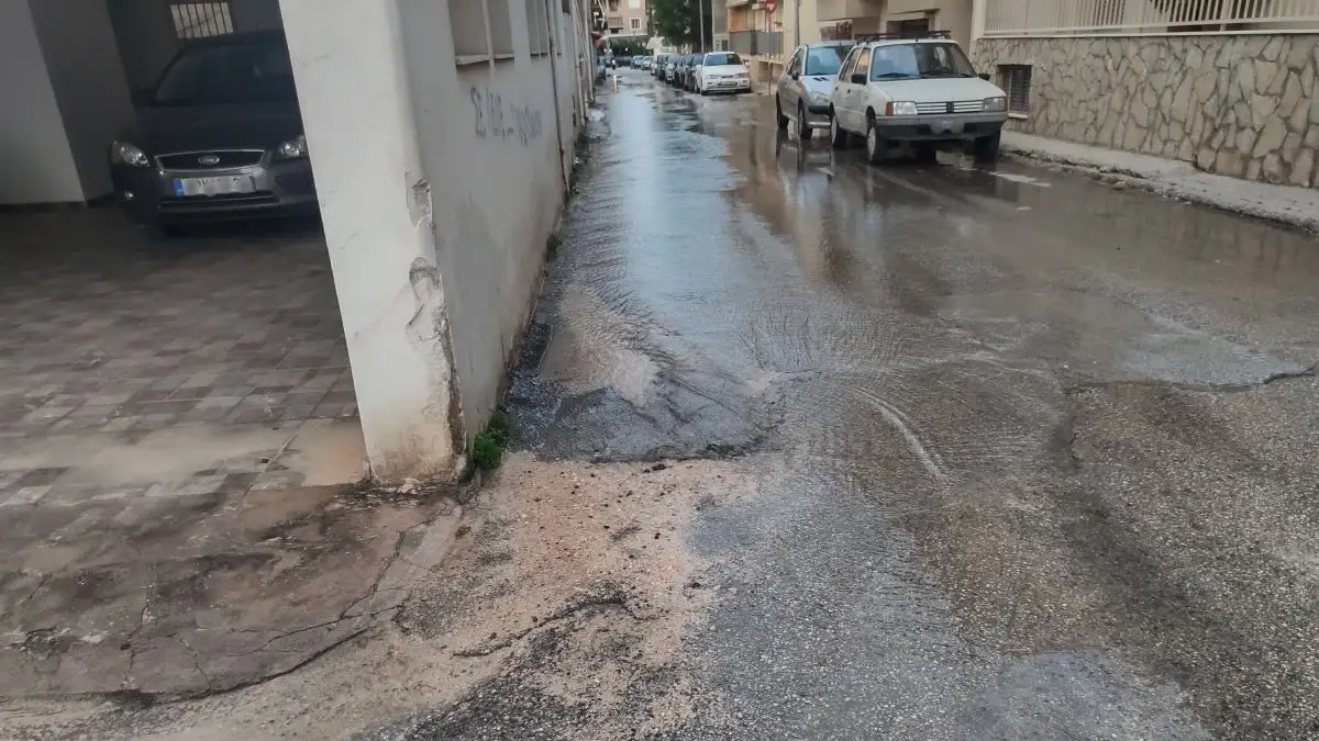 Βλάβη στον κεντρικό αγωγό νερού στο Άργος – Χωρίς νερό πολλές περιοχές