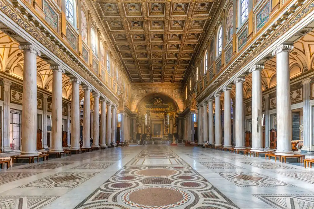 Εικ.3 Βασιλική santa maria maggiore (Πηγή steven zucker)