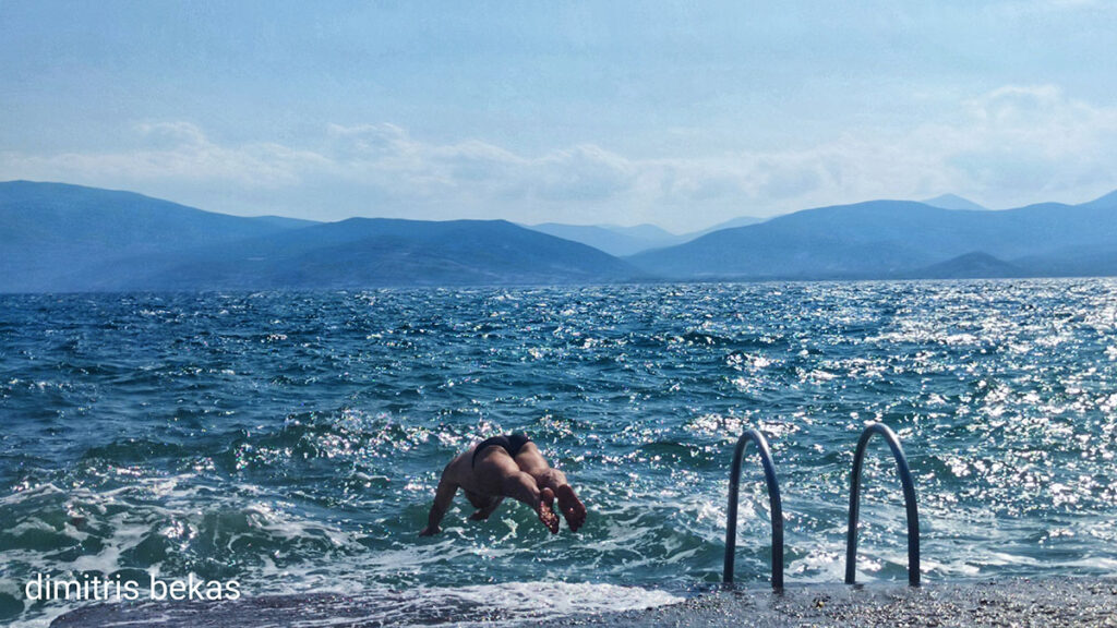 Αρβανιτιά μπάνια κύματα Ναύπλιο