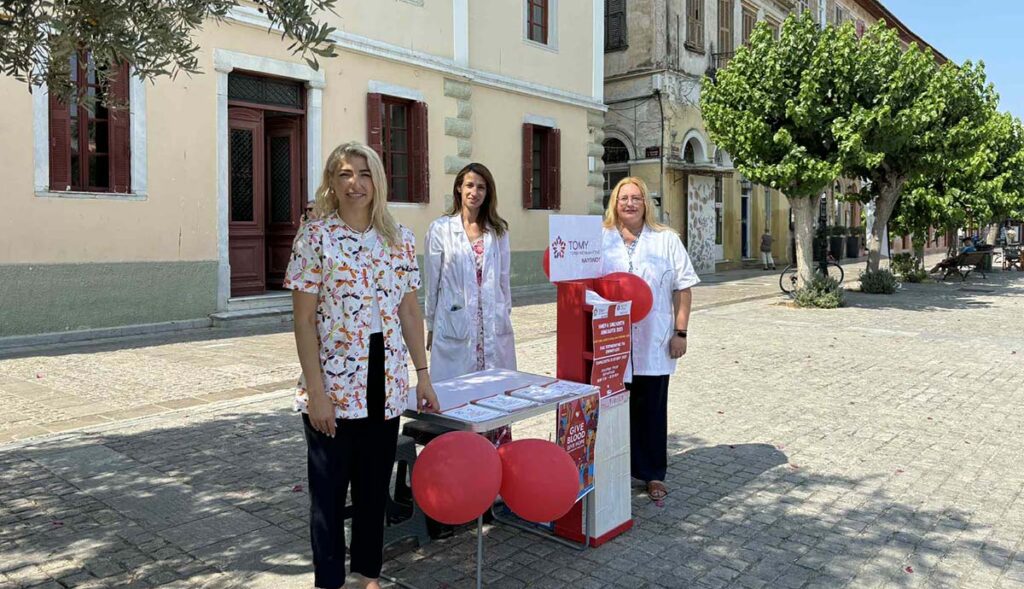 Ενημέρωση για την αιμοδοσία από την 1η ΤΟΜΥ και το Κέντρο Υγείας Ναυπλίου