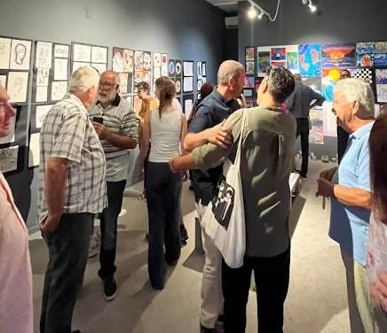 Εγκαίνια Ετήσια έκθεση Καλλιτεχνικού Σχολείου Αργολίδας - egkainia kallitexniko sxoleio argolidas