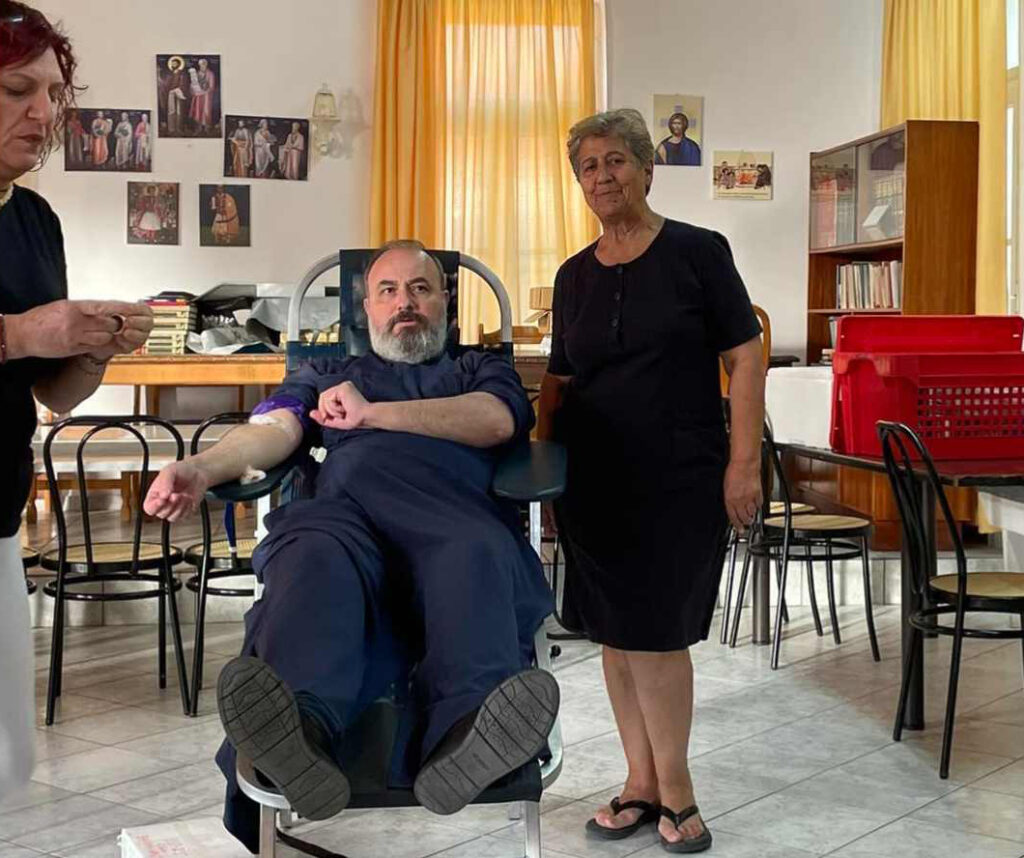 Εθελοντική αιμοδοσία στα Λευκάκια