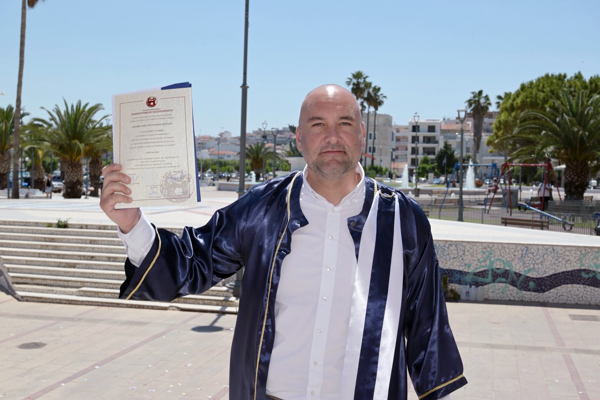 Με όπλο τη γνώση ο Αναστάσιος Γανώσης αλλάζει την Πελοπόννησο