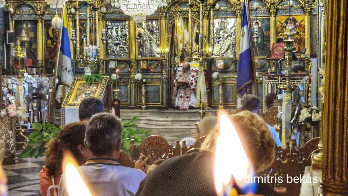 Κυριακή της Πεντηκοστής στην Παναγία Ναυπλίου