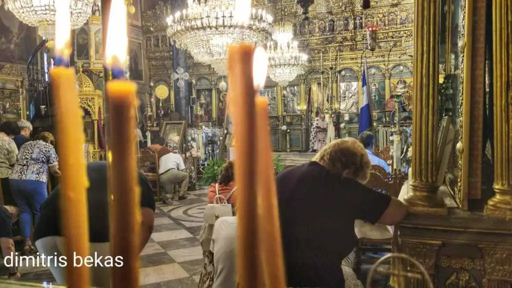 Κυριακή της Πεντηκοστής στην Παναγία στο Ναύπλιο