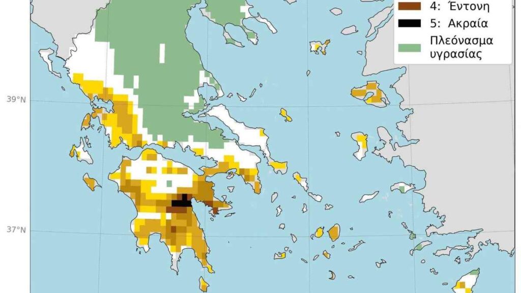 Χάρτης ξηρασίας