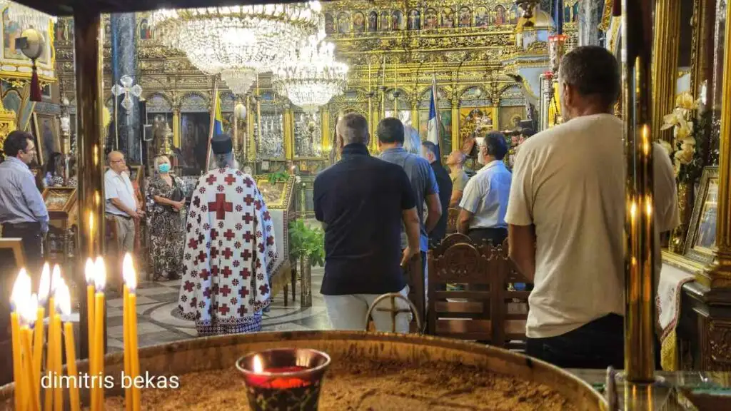 Κυριακή της Πεντηκοστής στην Παναγία στο Ναύπλιο