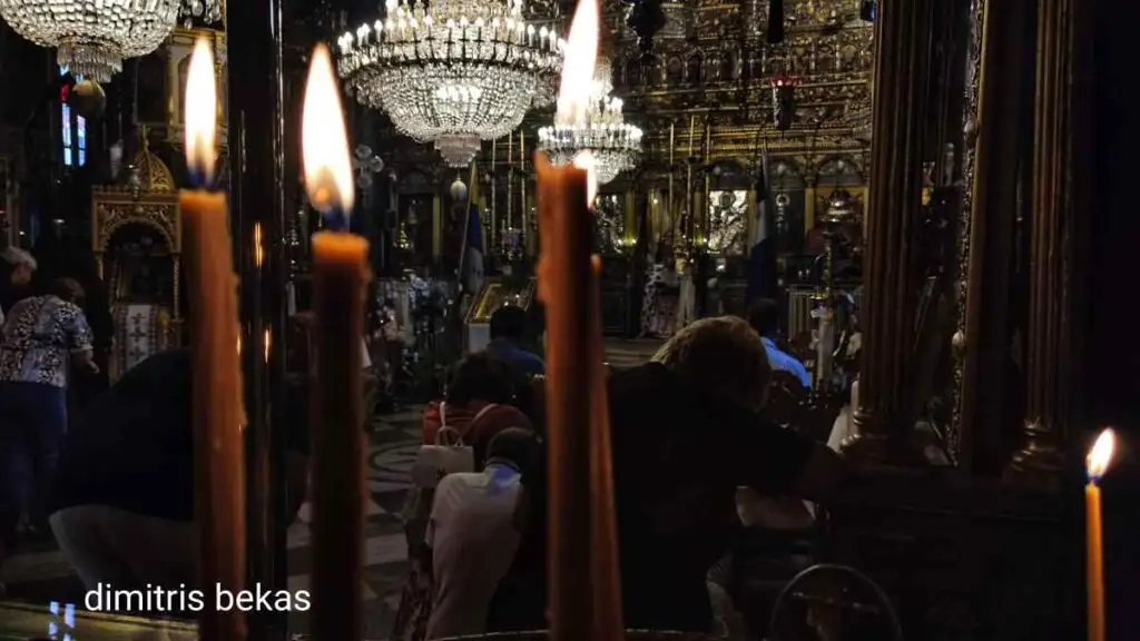 Κυριακή της Πεντηκοστής στην Παναγία στο Ναύπλιο