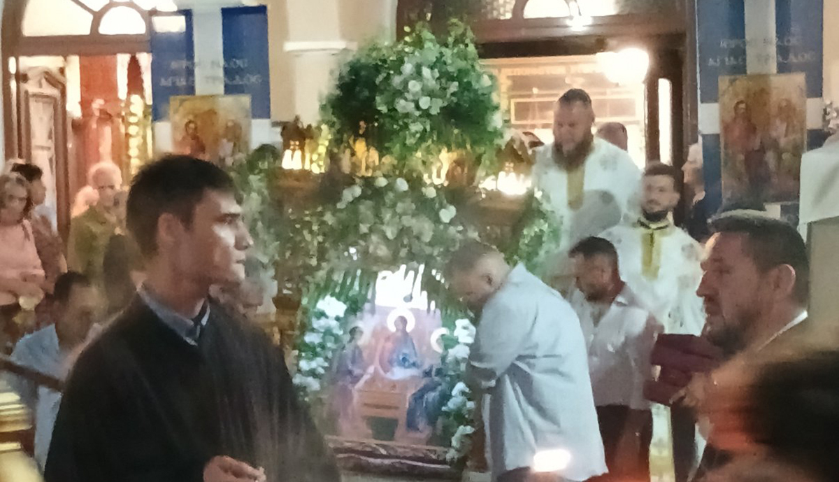 Ναύπλιο: Η Πρόνοια τίμησε με λαμπρότητα την Αγία Τριάδα