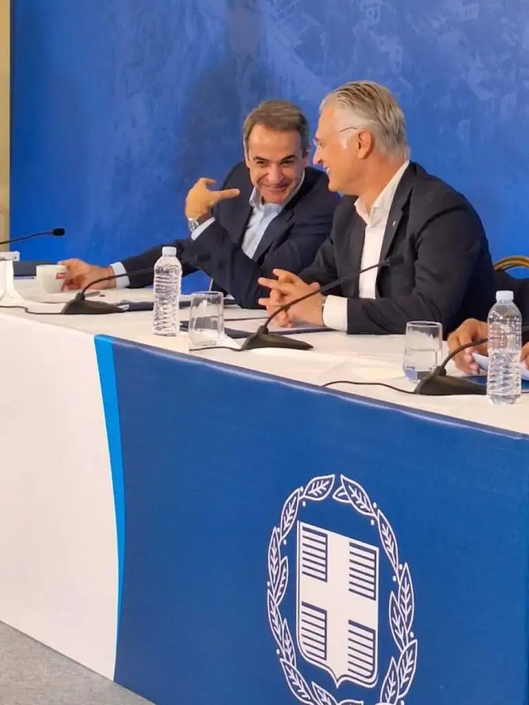 Δημήτρης Πτωχός - Κυριάκος Μητσοτάκης
