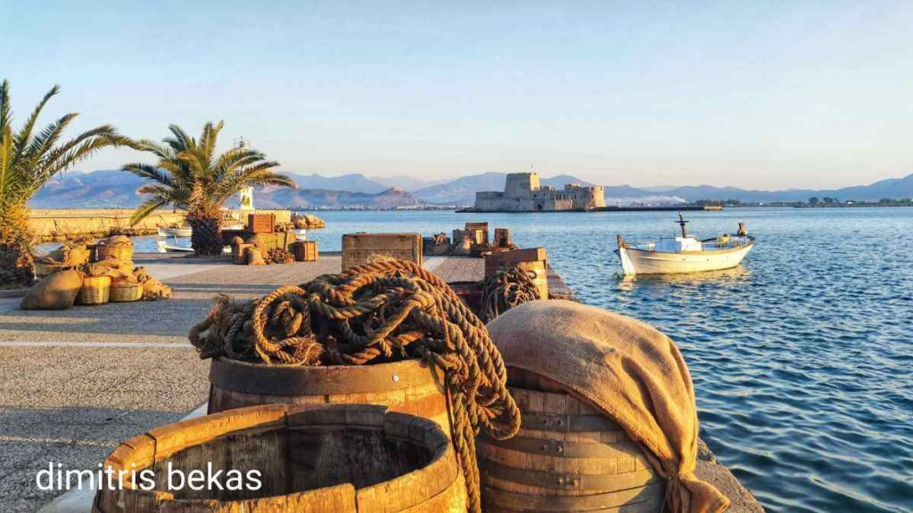 Σκηνικά από τα γυρίσματα ταινίας στο Ναύπλιο