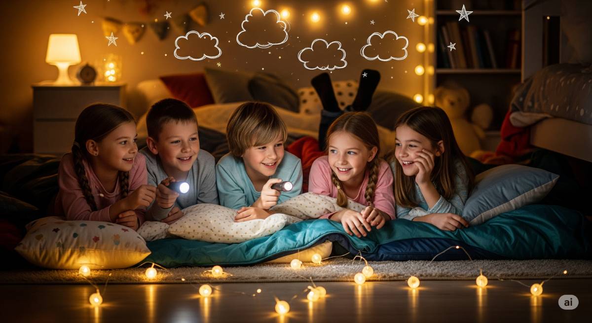 Ναύπλιο: Απογευματινό Sleepover για παιδιά με παραμύθια, μουσική και παιχνίδι