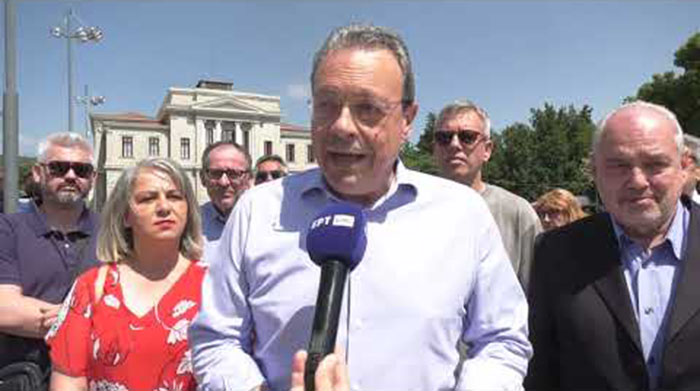 Τρίπολη: Παρέμβαση Σωκράτη Φάμελλου για τα τεκταινόμενα στη Μέση Ανατολή