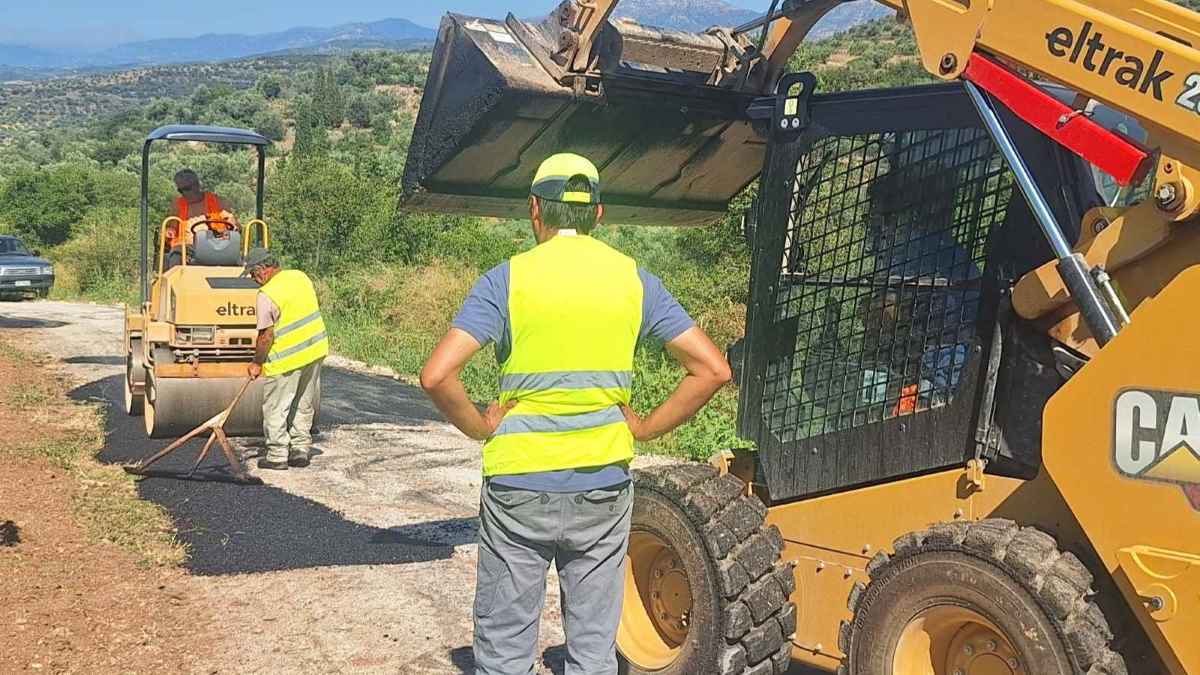 Συνεχίζονται οι βελτιώσεις του οδικού δικτύου από το δήμο Άργους Μυκηνών