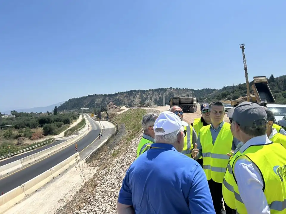 Χρίστος Δήμας αυτοκινητόδρομος Πάτρα - Πύργος