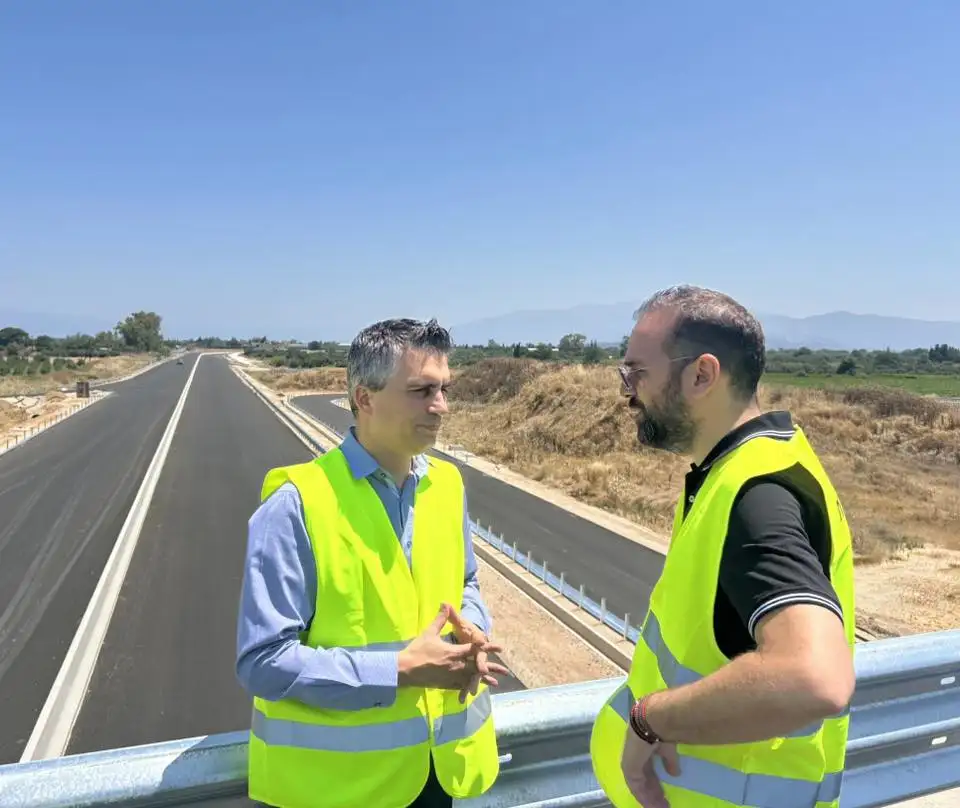 Χρίστος Δήμας αυτοκινητόδρομος Πάτρα - Πύργος