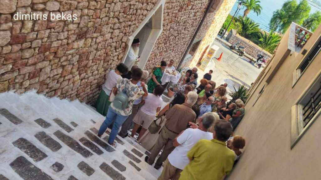 Εορτή της Αγίας Παρασκευής στο Παλιό Ναύπλιο